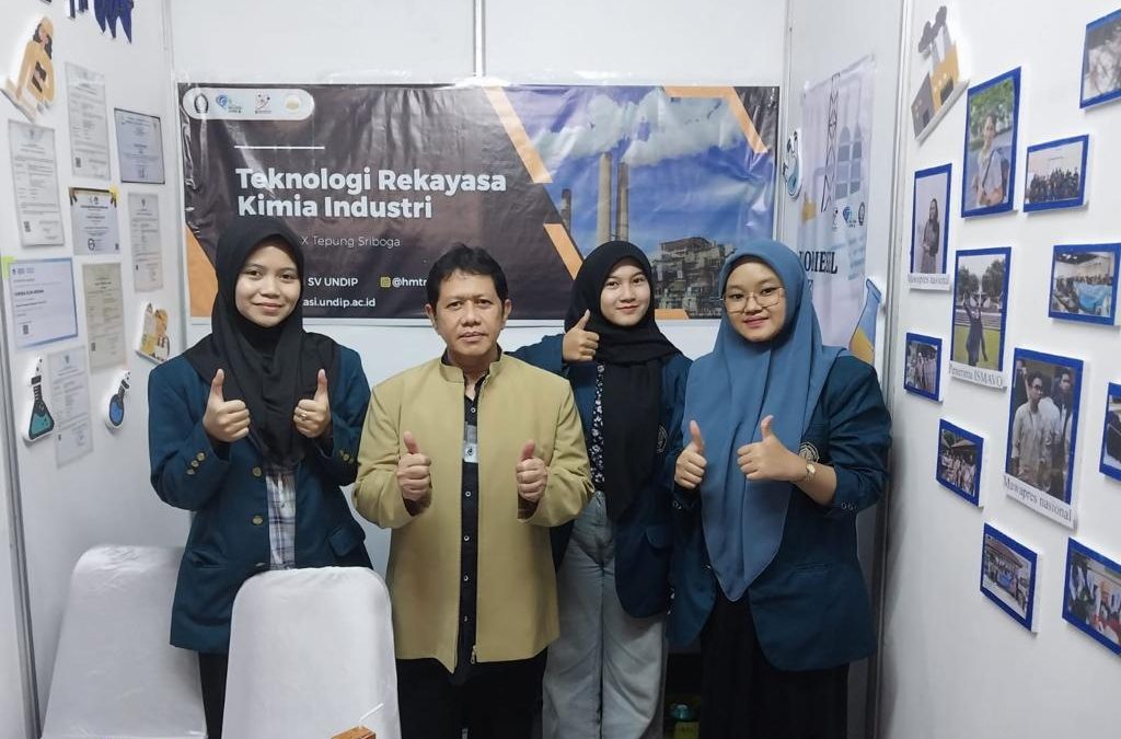 Program Studi TRKI Sekolah Vokasi Undip Berpartisipasi Dalam Expo Food Festival Bersama PT. Sriboga
