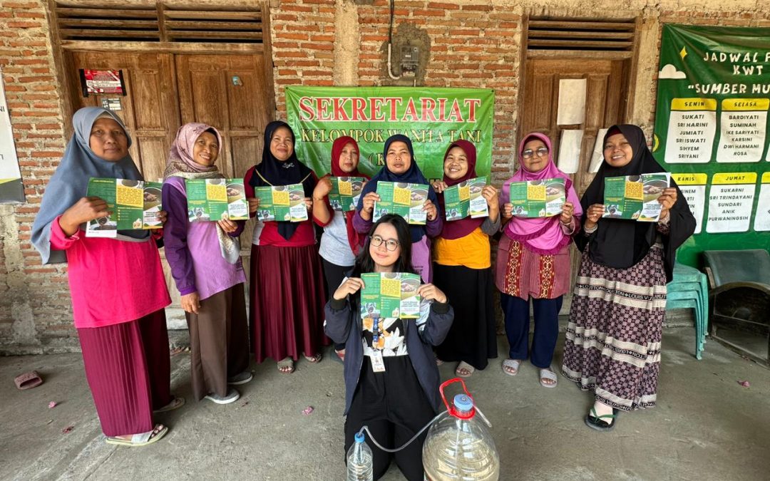 Kreativitas Mahasiswa KKN UNDIP: Ubah Limbah Cair Tempe Jadi Solusi Pertanian Ramah Lingkungan