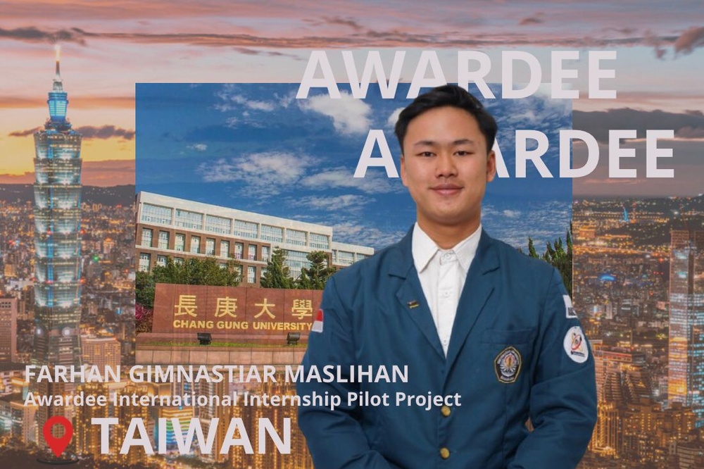 Farhan Gimnastiar Maslihan, Mahasiswa TRKI SV UNDIP, Terpilih Magang Internasional Bergengsi di Taiwan dalam Penelitian Teknologi Membran